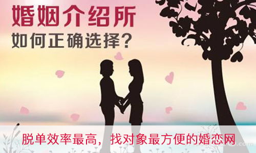 巴中中老年婚介 婚介机构并不是去干涉会员的爱情